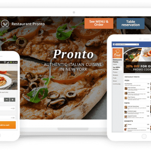 Pronto Menu App
